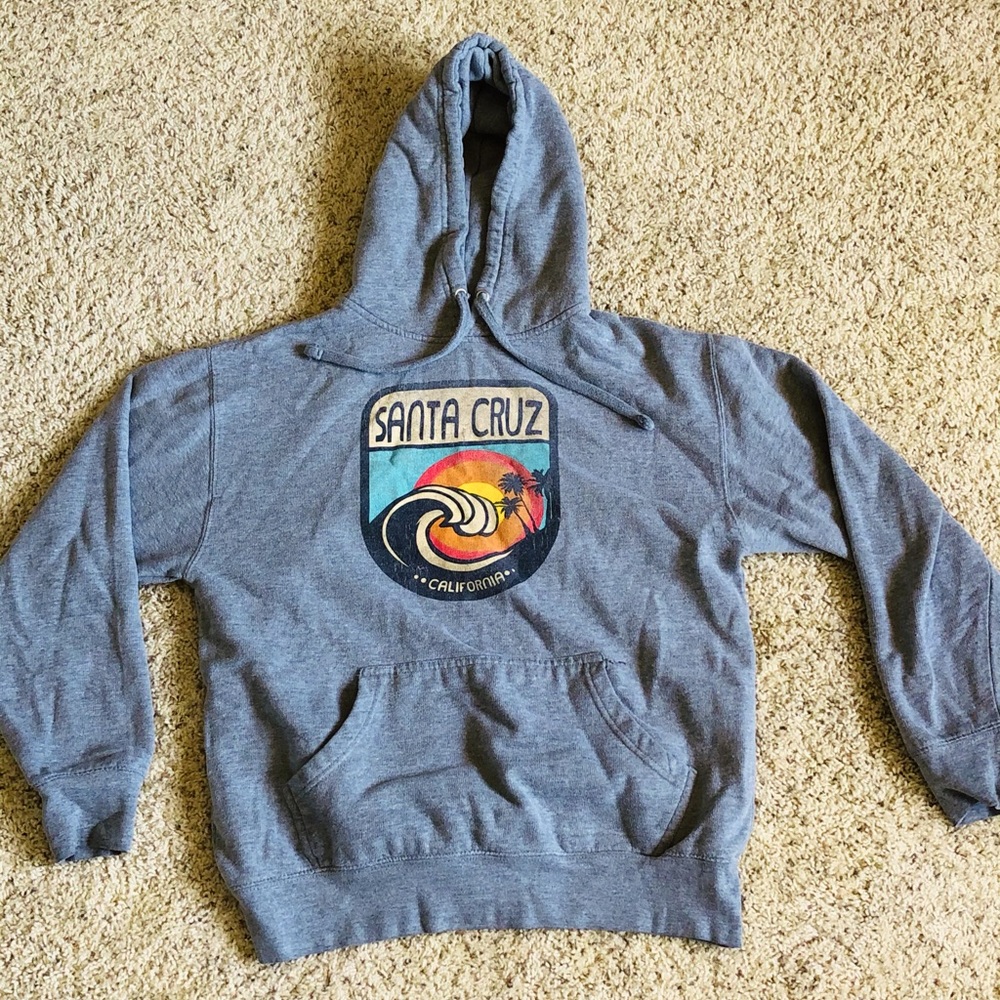 Santa Cruz logo hoodie